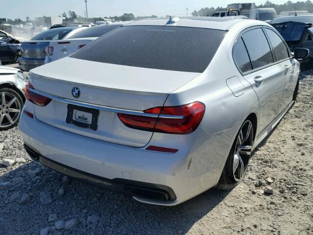 WBA7F2C5XHG421322 - 2017 BMW 750 XI WHITE photo 4