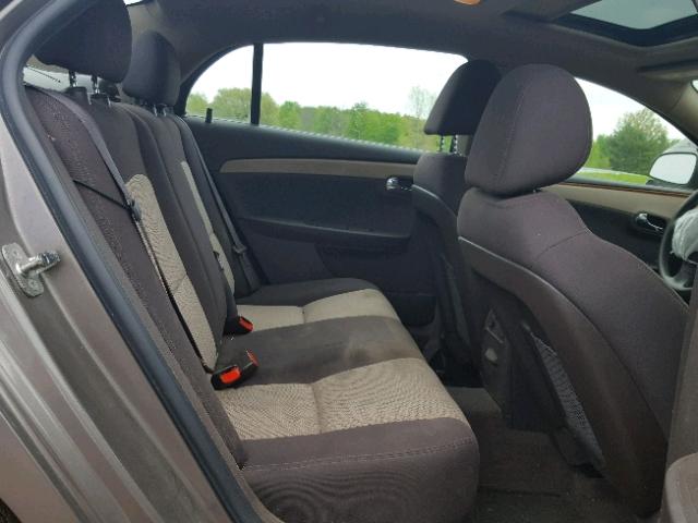 1G1ZC5E08CF160772 - 2012 CHEVROLET MALIBU 1LT BEIGE photo 6