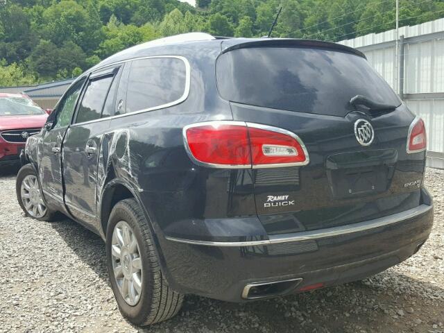 5GAKVBKD9FJ245650 - 2015 BUICK ENCLAVE CHARCOAL photo 3