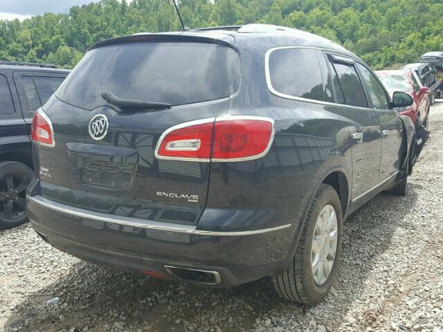 5GAKVBKD9FJ245650 - 2015 BUICK ENCLAVE CHARCOAL photo 4