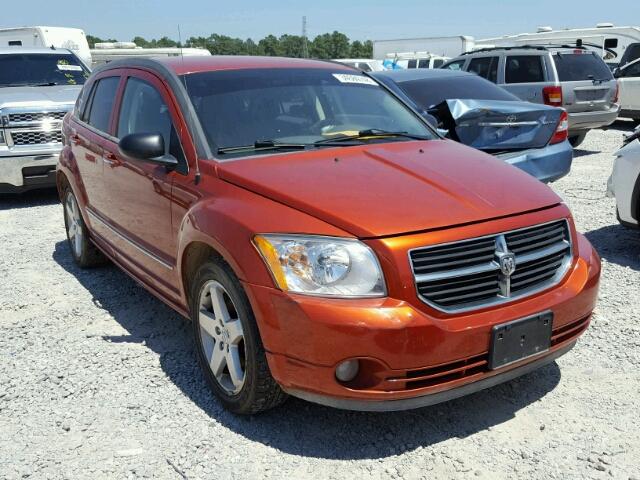 1B3HE78K47D322180 - 2007 DODGE CALIBER R/ ORANGE photo 1