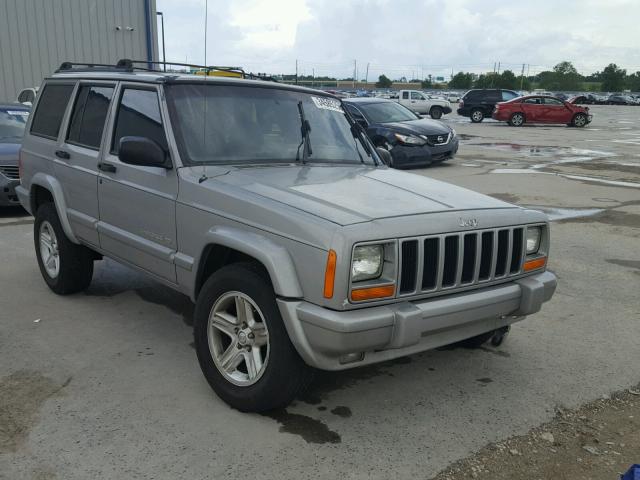 1J4FT58S41L627234 - 2001 JEEP CHEROKEE C GRAY photo 1