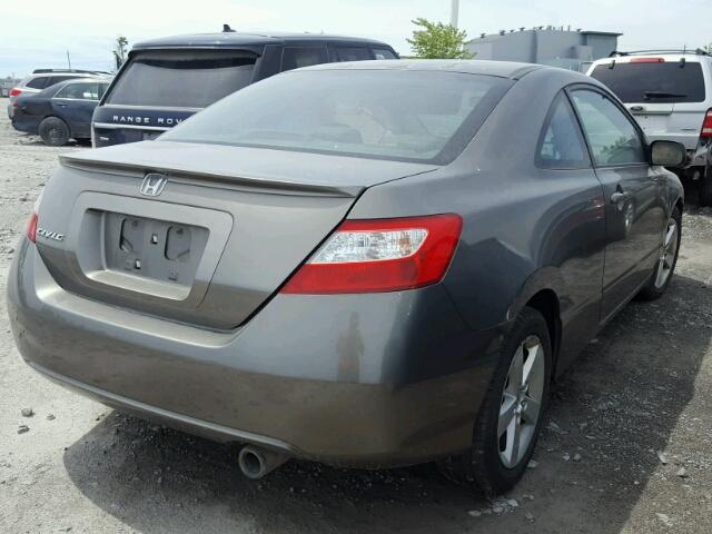 2HGFG12918H001349 - 2008 HONDA CIVIC EXL Boz foto 4