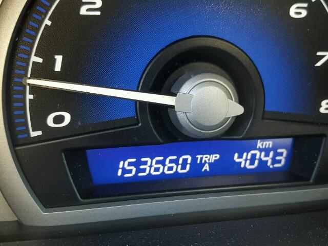 2HGFG12918H001349 - 2008 HONDA CIVIC EXL Boz foto 8