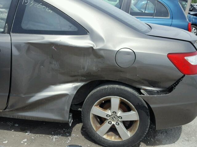 2HGFG12918H001349 - 2008 HONDA CIVIC EXL Boz foto 9