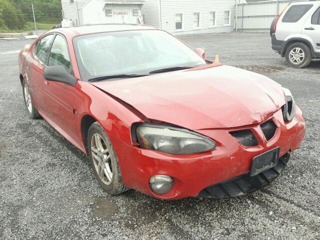 2G2WR554061249716 - 2006 PONTIAC GRAND PRIX RED photo 1