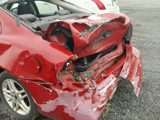 2G2WR554061249716 - 2006 PONTIAC GRAND PRIX RED photo 9