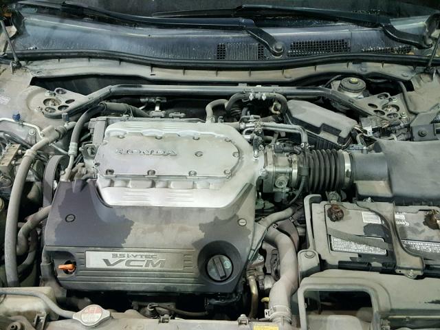 1HGCP36859A039327 - 2009 HONDA ACCORD EXL GRAY photo 7