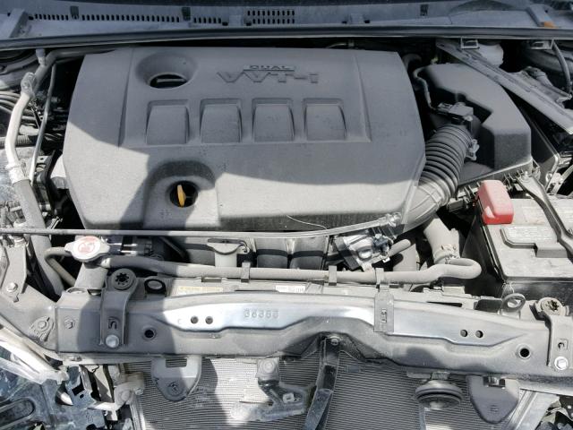 5YFBURHE6JP761723 - 2018 TOYOTA COROLLA L BLUE photo 7