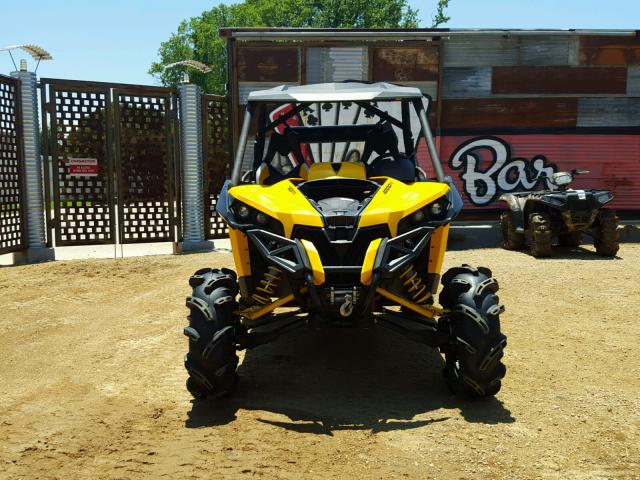 3JBPWAP25FJ001472 - 2015 CAN-AM MAVERICK 1 YELLOW photo 3