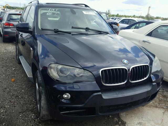5UXFE43579L265759 - 2009 BMW X5 XDRIVE3 BLACK photo 1