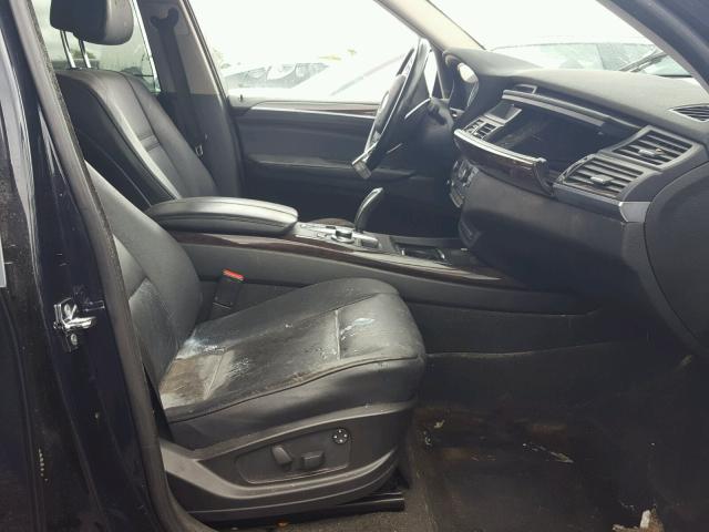 5UXFE43579L265759 - 2009 BMW X5 XDRIVE3 BLACK photo 5