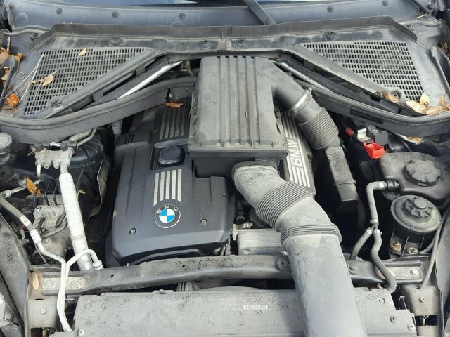5UXFE43579L265759 - 2009 BMW X5 XDRIVE3 BLACK photo 7