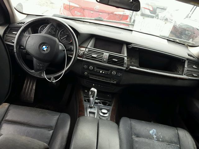 5UXFE43579L265759 - 2009 BMW X5 XDRIVE3 BLACK photo 9