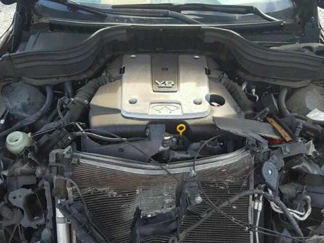 JN1AJ0HPXCM400649 - 2012 INFINITI EX35 BASE BLACK photo 7