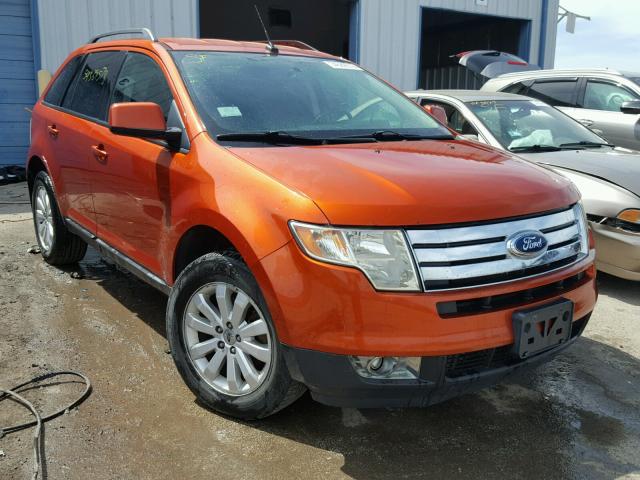 2FMDK49C17BA29592 - 2007 FORD EDGE SEL P ORANGE photo 1