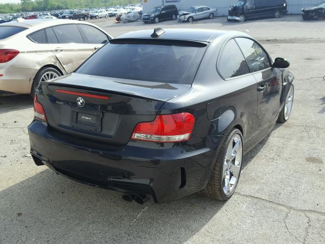 WBAUC73549VK95156 - 2009 BMW 135 I Czarny zdjęcie 4