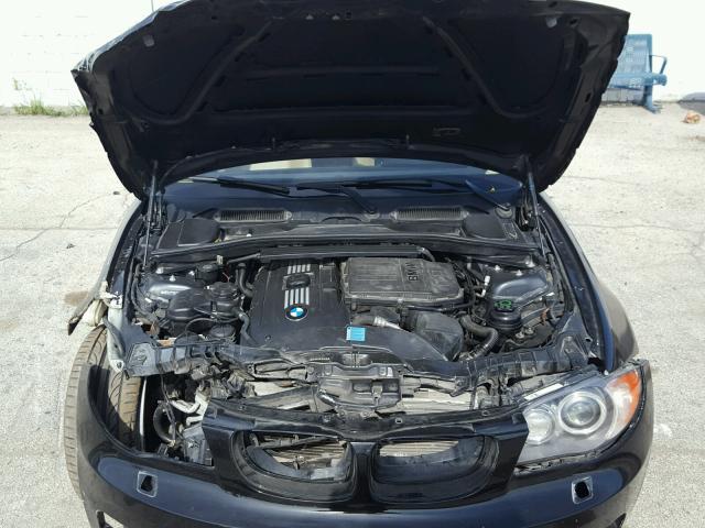 WBAUC73549VK95156 - 2009 BMW 135 I Czarny zdjęcie 7