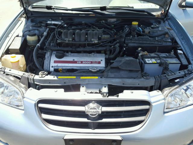 JN1CA31D51T621556 - 2001 NISSAN MAXIMA GXE BLUE photo 7