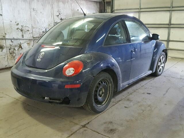 3VWPW31C26M403164 - 2006 VOLKSWAGEN NEW BEETLE 蓝色 照片 4