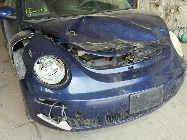 3VWPW31C26M403164 - 2006 VOLKSWAGEN NEW BEETLE 蓝色 照片 9