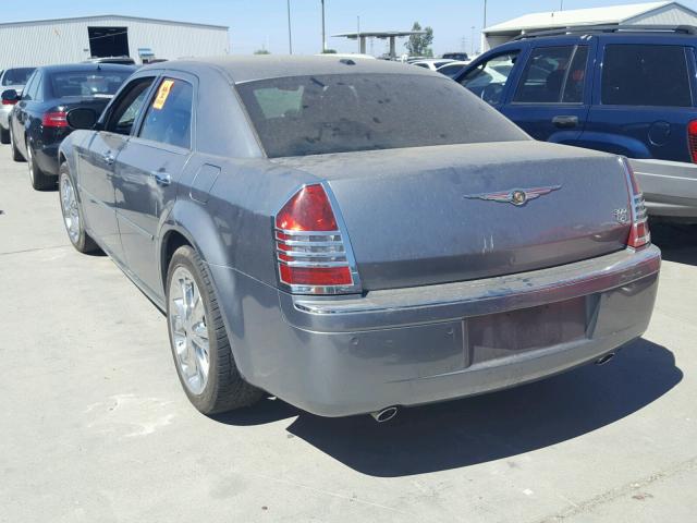 2C3LA63H16H338904 - 2006 CHRYSLER 300C GRAY photo 3