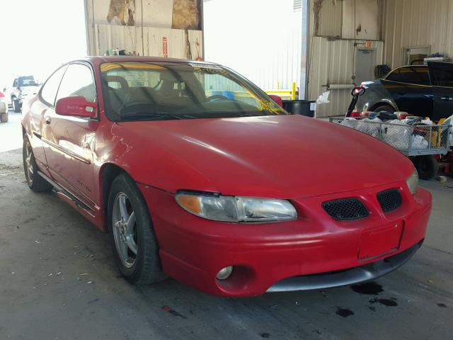 1G2WP12K52F101596 - 2002 PONTIAC GRAND PRIX RED photo 1