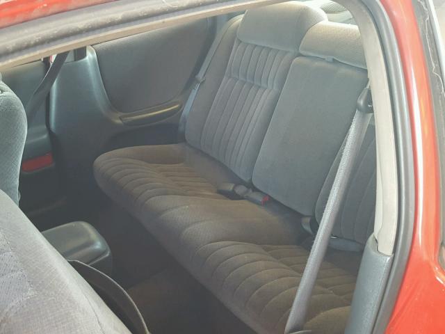 1G2WP12K52F101596 - 2002 PONTIAC GRAND PRIX RED photo 6