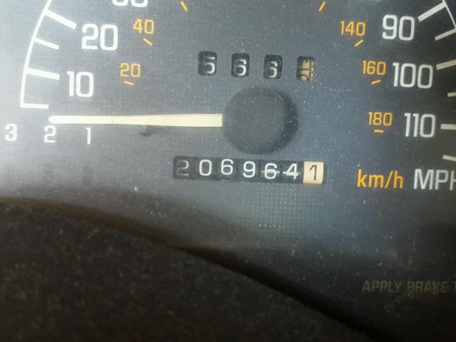 1G2WP12K52F101596 - 2002 PONTIAC GRAND PRIX RED photo 8