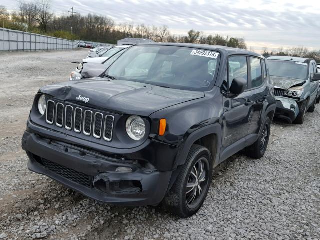 ZACCJBAT5FPB47478 - 2015 JEEP RENEGADE S 黑色 照片 2