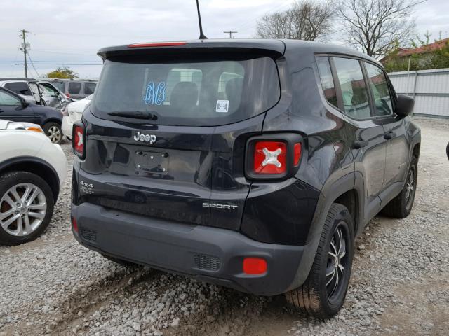 ZACCJBAT5FPB47478 - 2015 JEEP RENEGADE S 黑色 照片 4