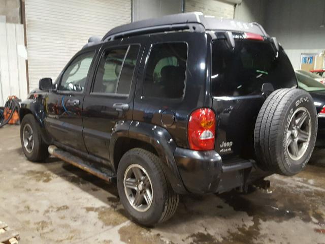 1J4GL38K43W612713 - 2003 JEEP LIBERTY RE BLACK photo 3