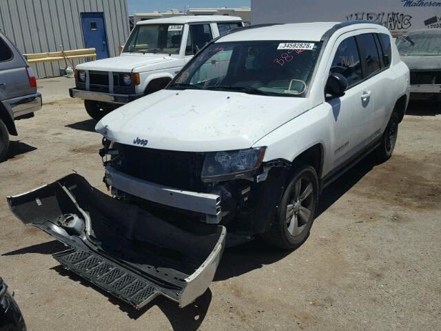 1C4NJDBB6FD225727 - 2015 JEEP COMPASS SP WHITE photo 2