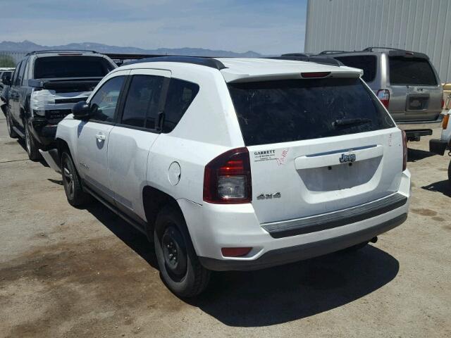 1C4NJDBB6FD225727 - 2015 JEEP COMPASS SP WHITE photo 3