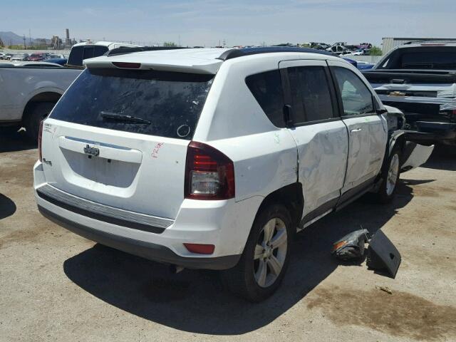 1C4NJDBB6FD225727 - 2015 JEEP COMPASS SP WHITE photo 4