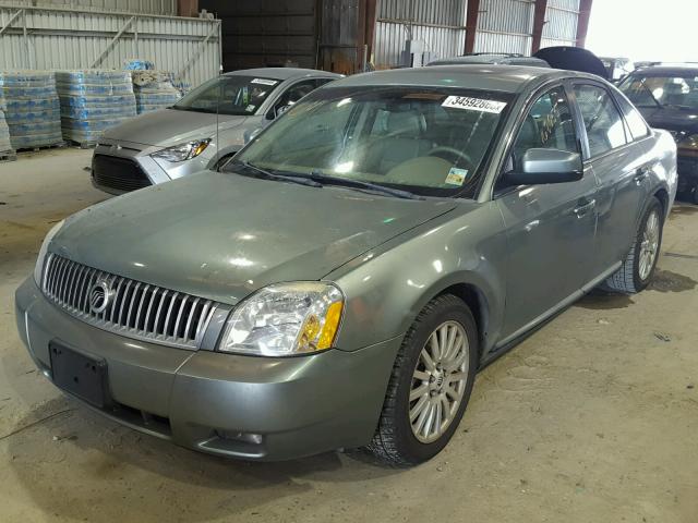 1MEHM42187G610409 - 2007 MERCURY MONTEGO PR GREEN photo 2