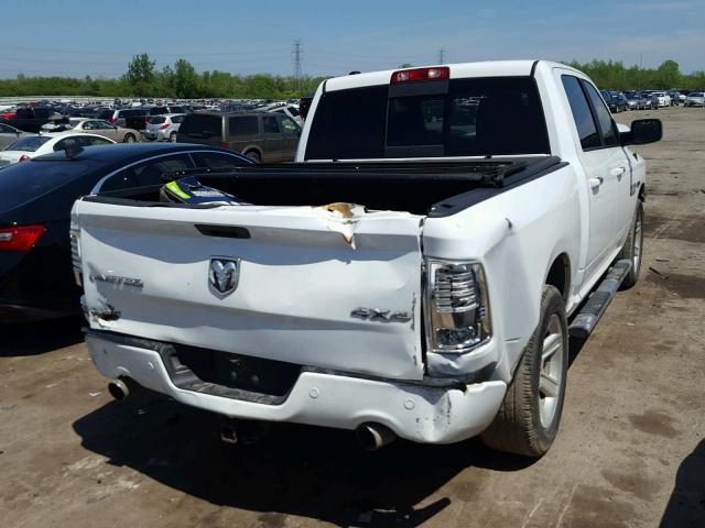 1C6RR7PM0ES346048 - 2014 RAM 1500 LONGH WHITE photo 4