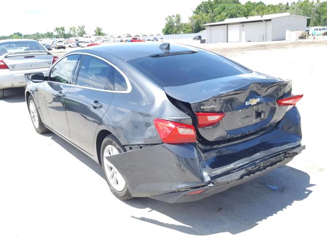 1G1ZE5ST9GF330555 - 2016 CHEVROLET MALIBU LT GRAY photo 3