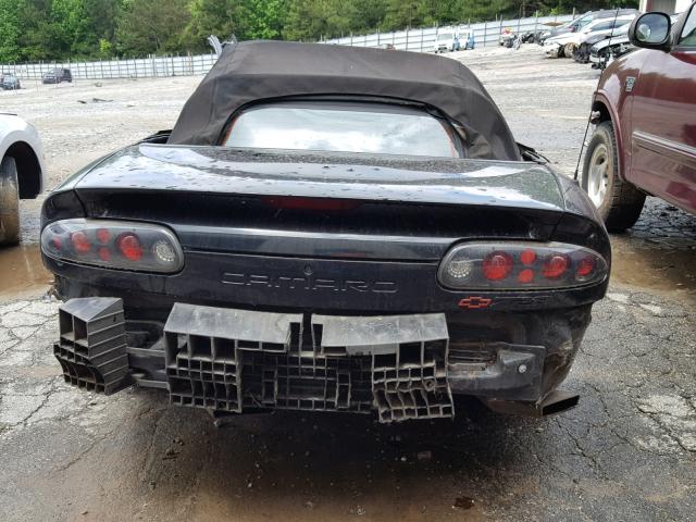 2G1FP32G522107086 - 2002 CHEVROLET CAMARO Z28 BLACK photo 9