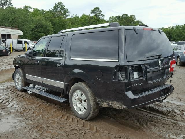 5LMJJ3J55BEJ02230 - 2011 LINCOLN NAVIGATOR BLACK photo 3