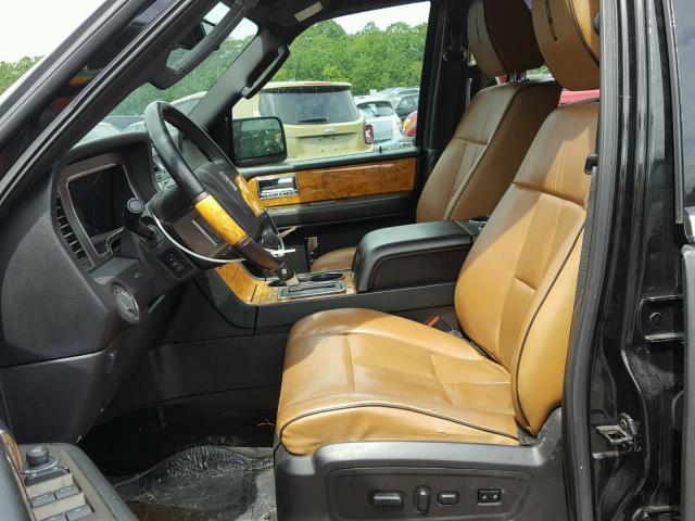 5LMJJ3J55BEJ02230 - 2011 LINCOLN NAVIGATOR BLACK photo 5