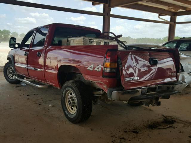 1GTHK23134F147378 - 2004 GMC SIERRA K25 RED photo 3