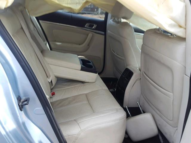 1LNHM93R99G622635 - 2009 LINCOLN MKS BLUE photo 6