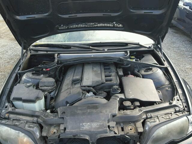 WBAEU334X5PR15444 - 2005 BMW 325 XI BLACK photo 7