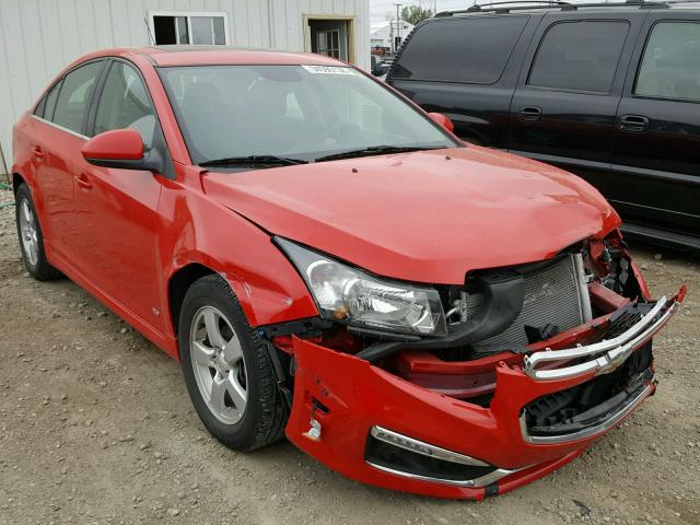 1G1PC5SB2F7147401 - 2015 CHEVROLET CRUZE LT RED photo 1