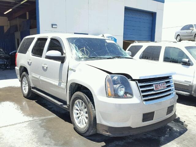 1GKFC135X8R203892 - 2008 GMC YUKON HYBR SILVER photo 1