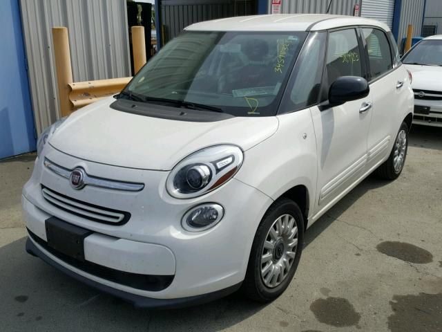 ZFBCFAAH8FZ031851 - 2015 FIAT 500L POP WHITE photo 2