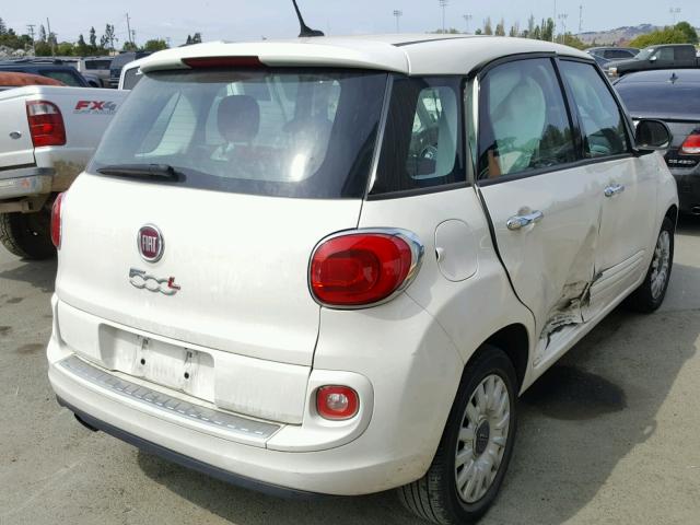 ZFBCFAAH8FZ031851 - 2015 FIAT 500L POP WHITE photo 4