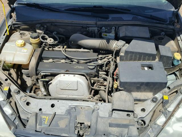 1FAHP38372W342419 - 2002 FORD FOCUS ZTS GRAY photo 7