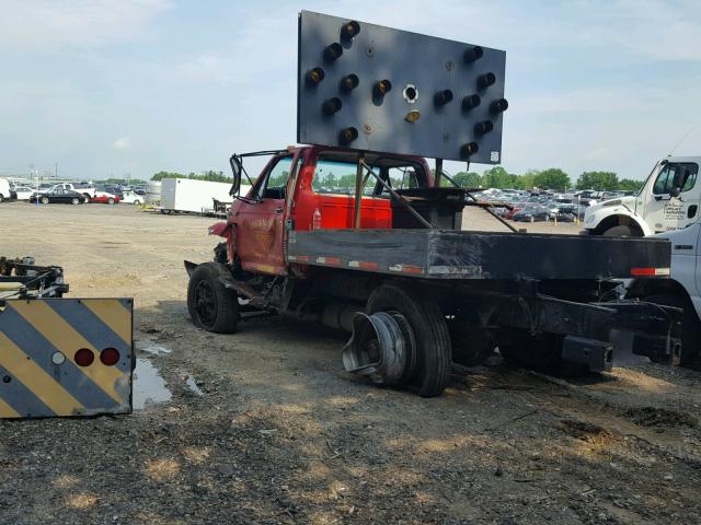 1FDNK74PXKVA14361 - 1989 FORD F700 F RED photo 3